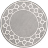 Surya Horizon HRZ-1062 Gray Area Rug 7'10'' Round