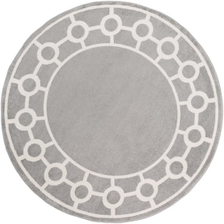 Surya Horizon HRZ-1062 Gray Area Rug 7'10'' Round