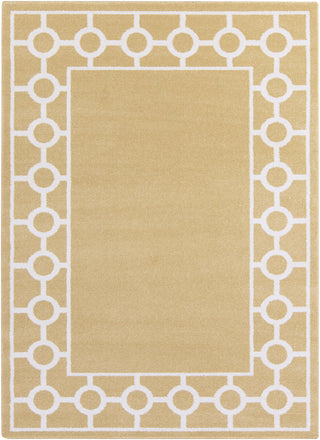 Surya Horizon HRZ-1064 Gold Machine Loomed Area Rug Sample Swatch