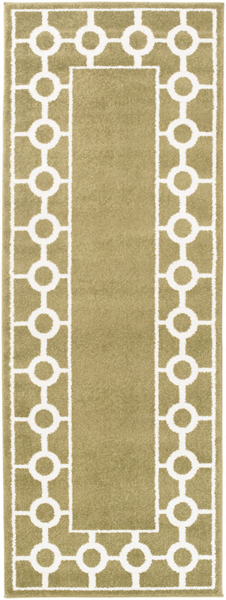 Surya Horizon HRZ-1065 Olive Area Rug 2'7'' x 7'3'' Runner