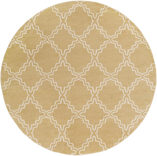 Surya Horizon HRZ-1068 Gold Area Rug 7'10'' Round