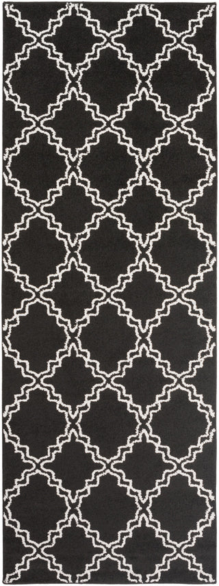 Surya Horizon HRZ-1069 Charcoal Area Rug 2'7'' x 7'3'' Runner