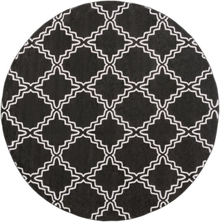 Surya Horizon HRZ-1069 Charcoal Area Rug 7'10'' Round