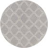 Surya Horizon HRZ-1073 Gray Area Rug 7'10'' Round