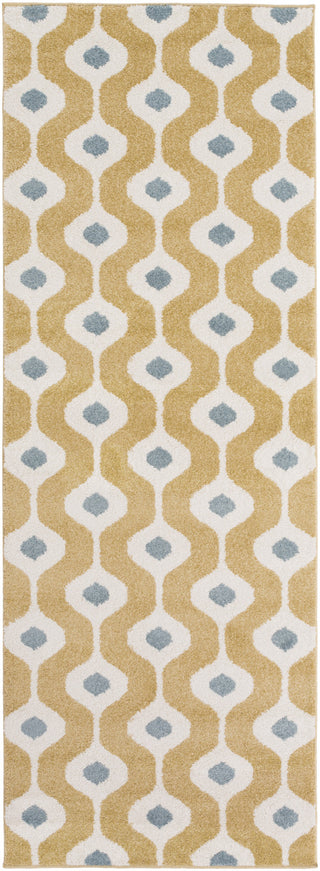 Surya Horizon HRZ-1074 Gold Area Rug 2'7'' x 7'3'' Runner