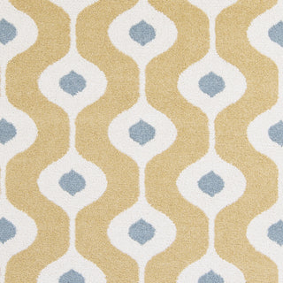 Surya Horizon HRZ-1074 Gold Machine Loomed Area Rug Sample Swatch