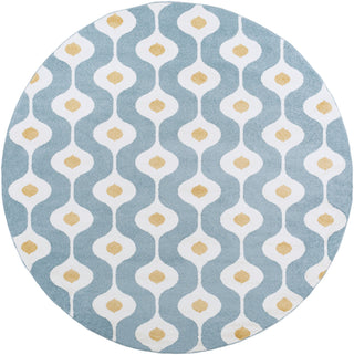 Surya Horizon HRZ-1075 Slate Area Rug 7'10'' Round