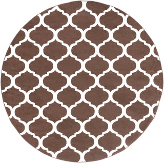 Surya Horizon HRZ-1078 Chocolate Area Rug 7'10'' Round