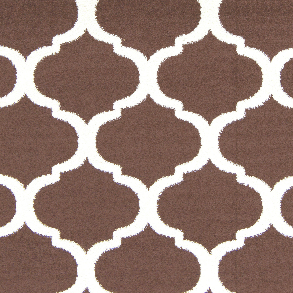Surya Horizon HRZ-1078 Chocolate Machine Loomed Area Rug Sample Swatch