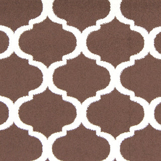 Surya Horizon HRZ-1078 Chocolate Machine Loomed Area Rug Sample Swatch