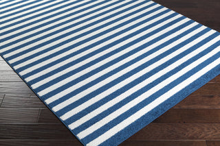 Surya Horizon HRZ-1084 Cobalt Machine Loomed Area Rug Corner Shot