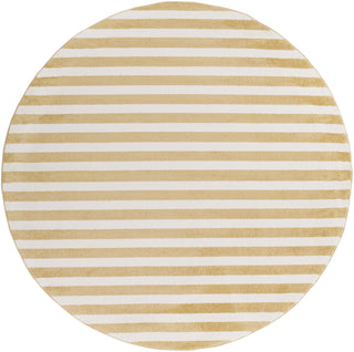 Surya Horizon HRZ-1086 Gold Area Rug 7'10'' Round