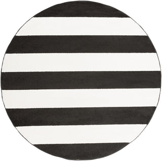 Surya Horizon HRZ-1089 Charcoal Area Rug 7'10'' Round