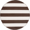 Surya Horizon HRZ-1095 Chocolate Area Rug 7'10'' Round