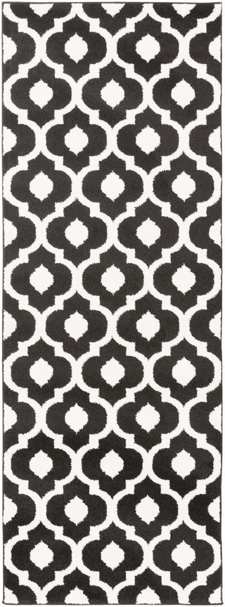 Surya Horizon HRZ-1099 Black Area Rug 2'7'' x 7'3'' Runner