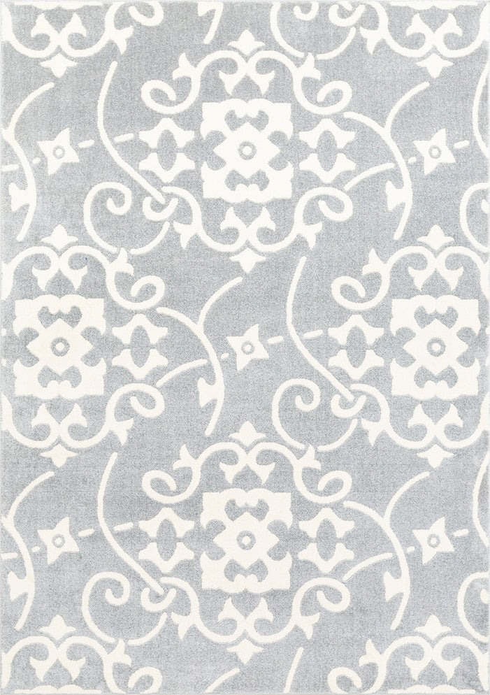 Surya Horizon HRZ-2305 Medium Gray Cream Area Rug main image