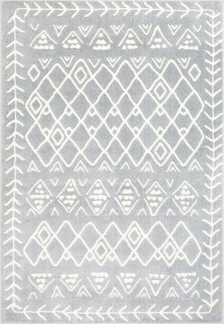 Surya Horizon HRZ-2314 Medium Gray Cream Area Rug main image