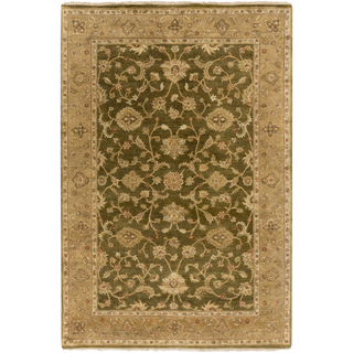 Surya History HST-7000 Olive Area Rug 6' x 9'