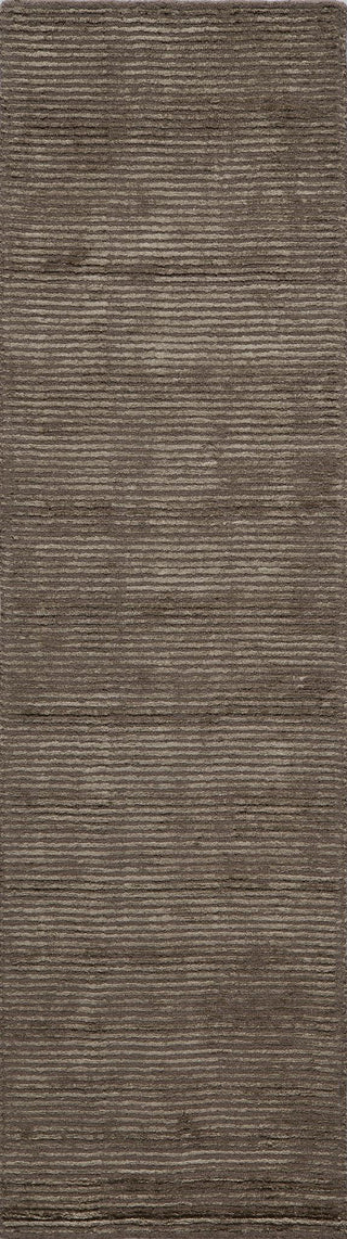 Momeni Hudson HU-01 Brown Area Rug Closeup