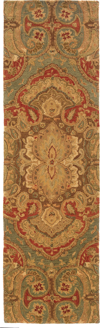 Oriental Weavers Huntley 19101 Blue/Rust Area Rug Runner 