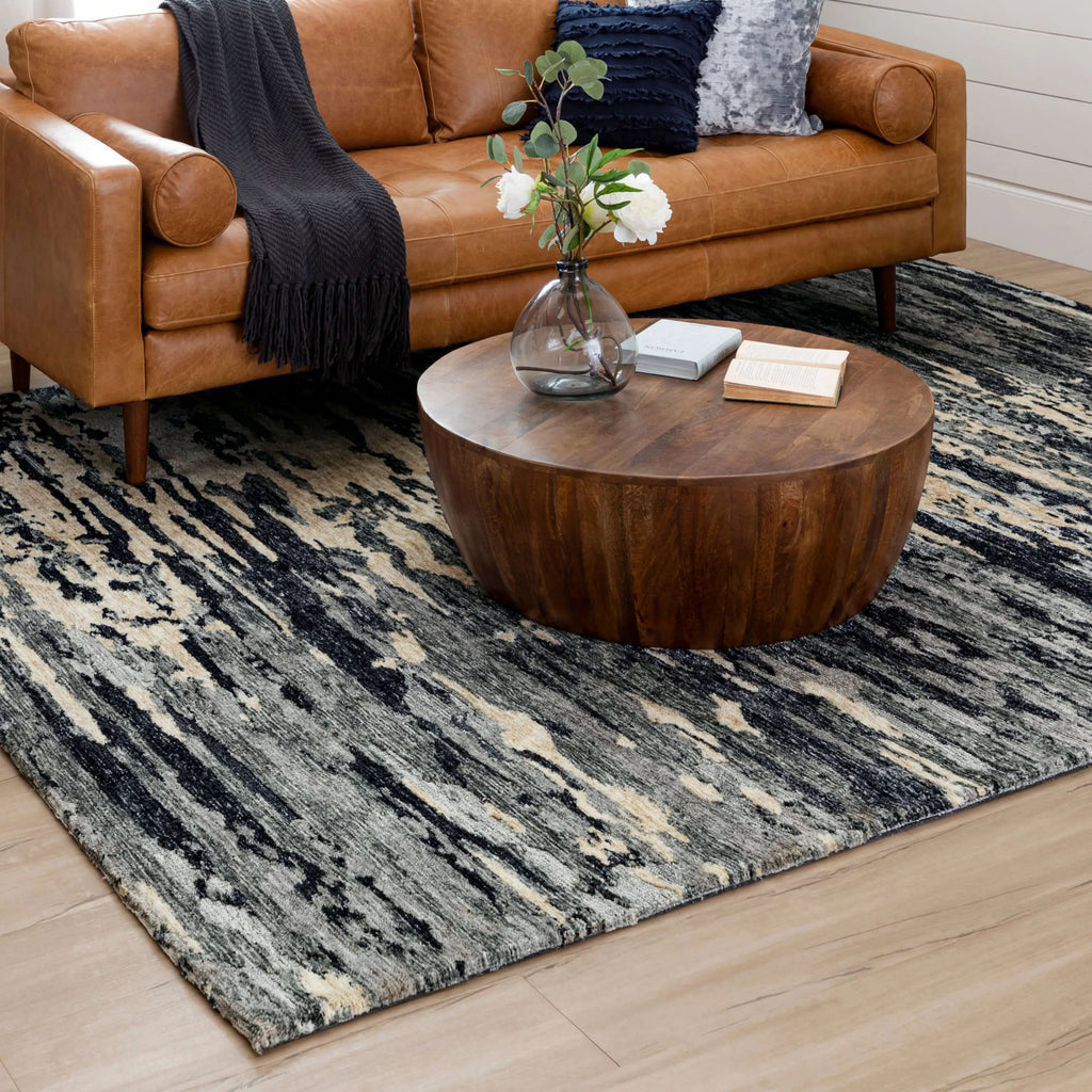 Karastan Bowen Huron Blue Area Rug by Drew and Jonathan Lifestyle Image Feature
