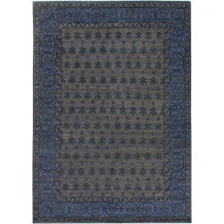 Surya Haven HVN-1223 Charcoal Hand Knotted Area Rug 8' X 11'