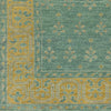 Surya Haven HVN-1224 Teal Hand Knotted Area Rug Sample Swatch