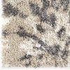 Orian Rugs Super Shag Hyde Park Ivory Area Rug Close up