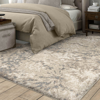 Orian Rugs Super Shag Hyde Park Ivory Area Rug  Feature