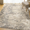 Orian Rugs Super Shag Hyde Park Ivory Area Rug Lifestyle Image