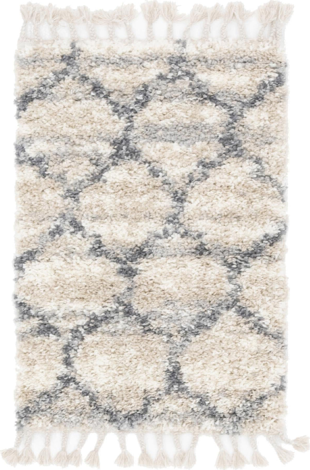 Unique Loom Hygge Shag T-HYGE1 Beige Area Rug – Incredible Rugs and Decor