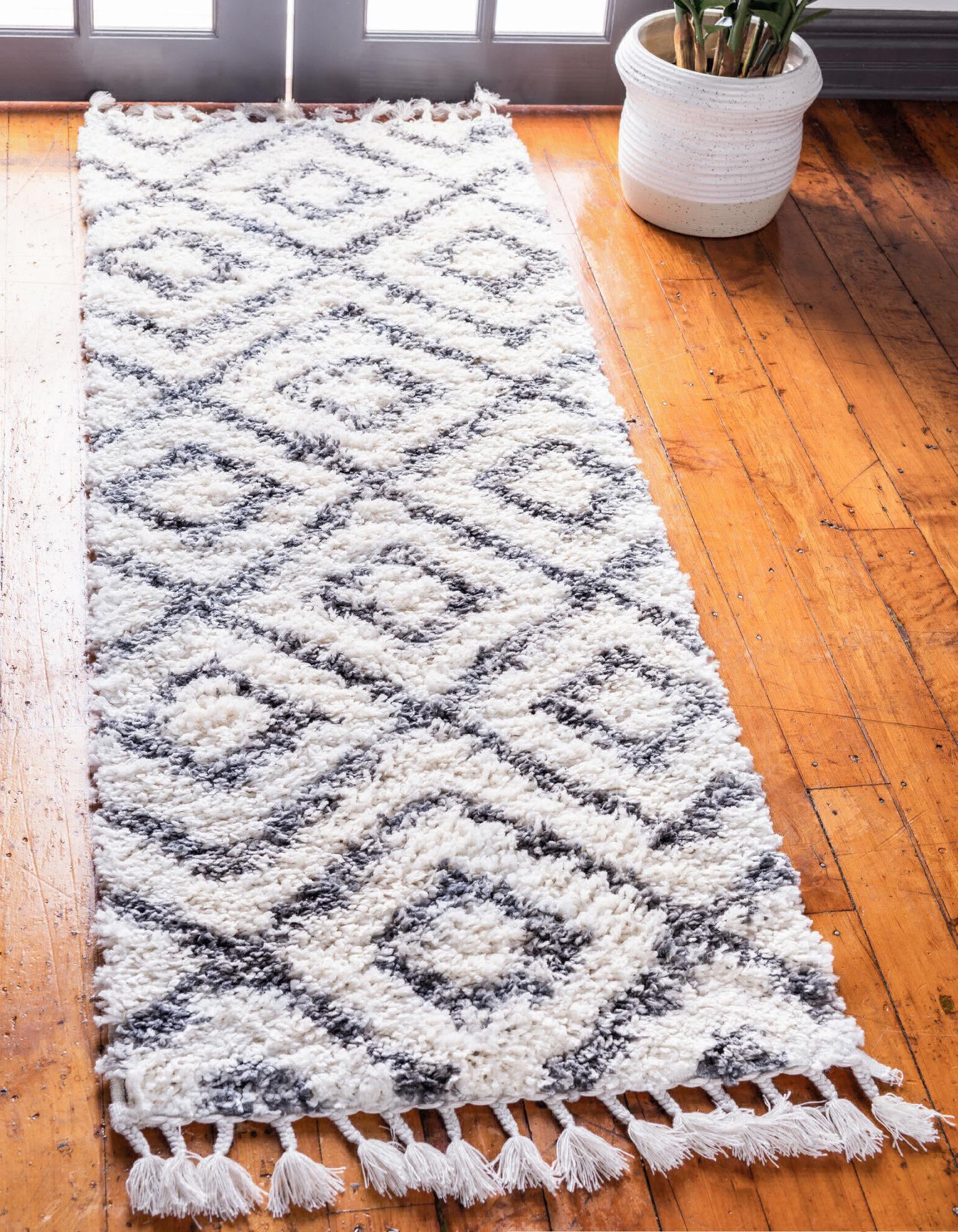 Unique Loom Hygge Shag T-HYGE2 Ivory Area Rug – Incredible Rugs and Decor