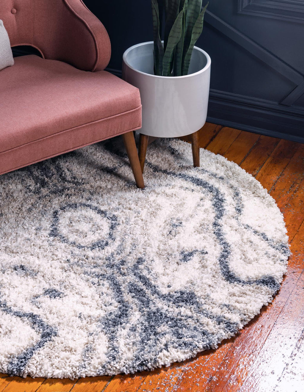 Unique Loom Hygge Shag T-HYGE4 Gray Area Rug – Incredible Rugs and Decor