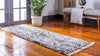 Unique Loom Hygge Shag T-HYGE4 Gray Area Rug Runner Lifestyle Image