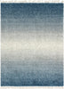 Unique Loom Hygge Shag T-HYGE5 Blue Area Rug main image