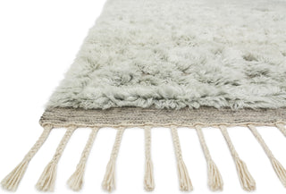 Loloi Hygge YG-01 Grey/Mist Area Rug Round Image Feature