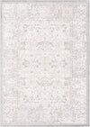Surya Hazar HZR-2305 Light Gray Charcoal White Medium Ivory Taupe Area Rug main image