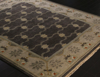 Bashian Vintage I123-HSA110 Chocolate Area Rug Alternate Shot Feature