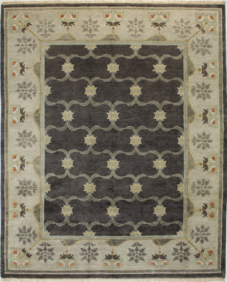 Bashian Vintage I123-HSA110 Chocolate Area Rug