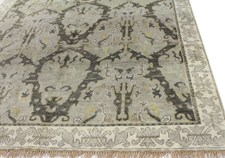 Bashian Vintage I123-HSA103 Grey Area Rug Alternate Shot Feature