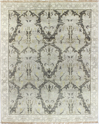 Bashian Vintage I123-HSA103 Grey Area Rug