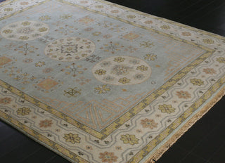 Bashian Vintage I123-HSA111 Light Blue Area Rug Alternate Shot