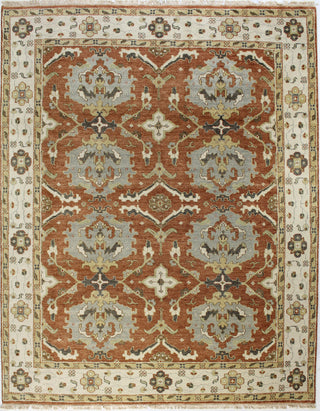 Bashian Vintage I123-HSA108 Rust Area Rug