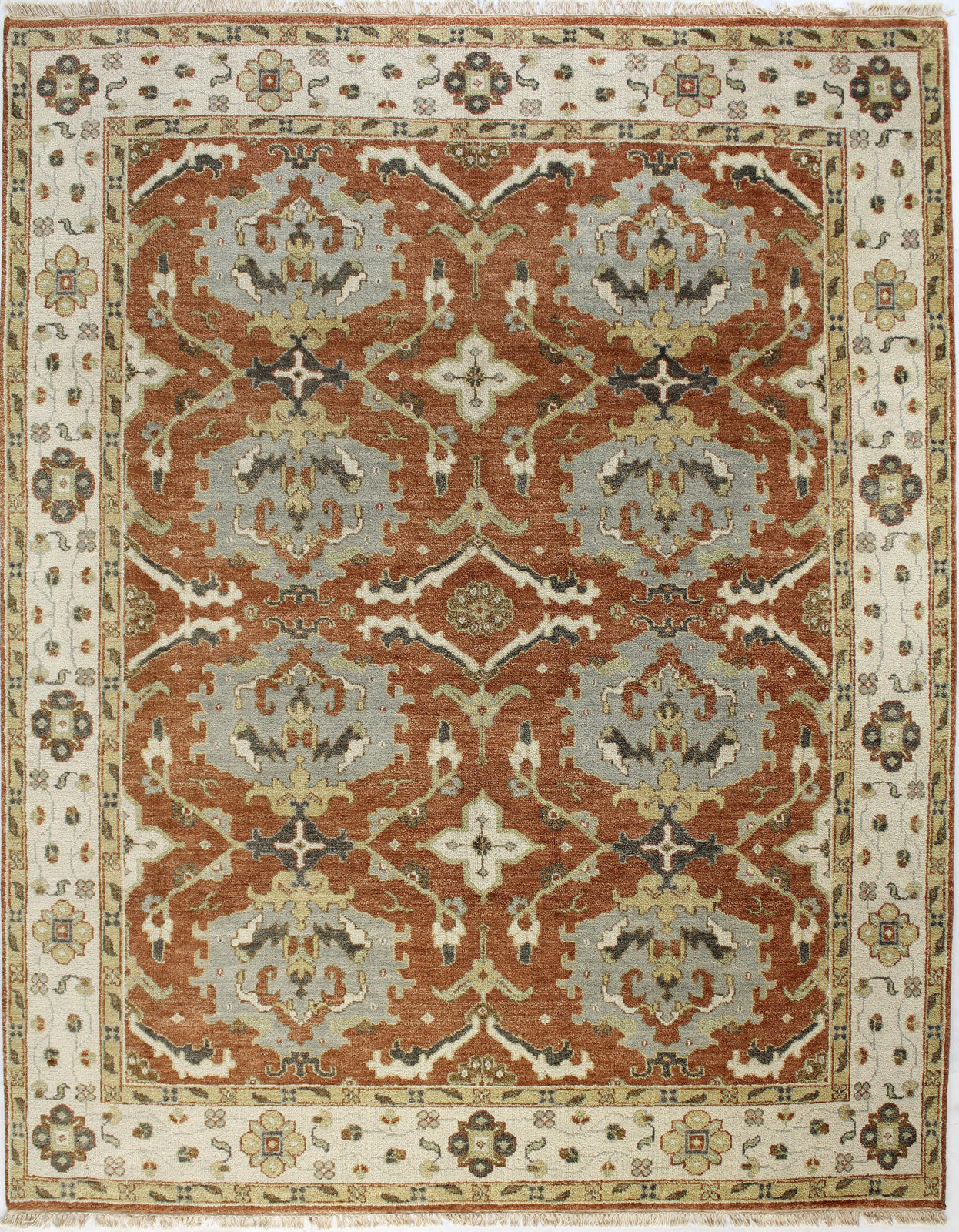 Bashian Vintage I123-HSA109 Rust Area Rug – Incredible Rugs and Decor