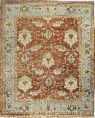 Bashian Vintage I123-HSA109 Rust Area Rug