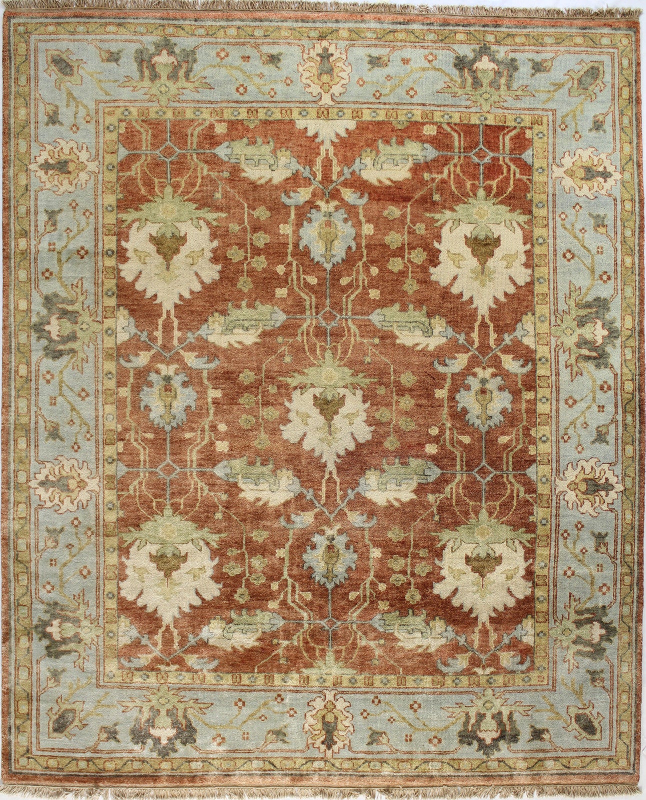 Bashian Vintage I123-HSA108 Rust Area Rug – Incredible Rugs and Decor