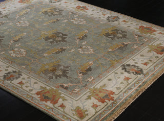 Bashian Vintage I123-HSA109 Slate Area Rug Alternate Shot Feature