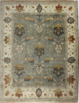 Bashian Vintage I123-HSA109 Slate Area Rug