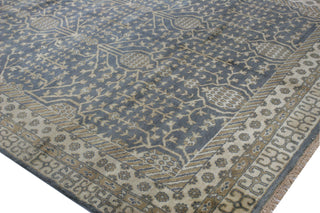 Bashian Vintage I123-HSA117 Slate Area Rug Alternate Shot Feature