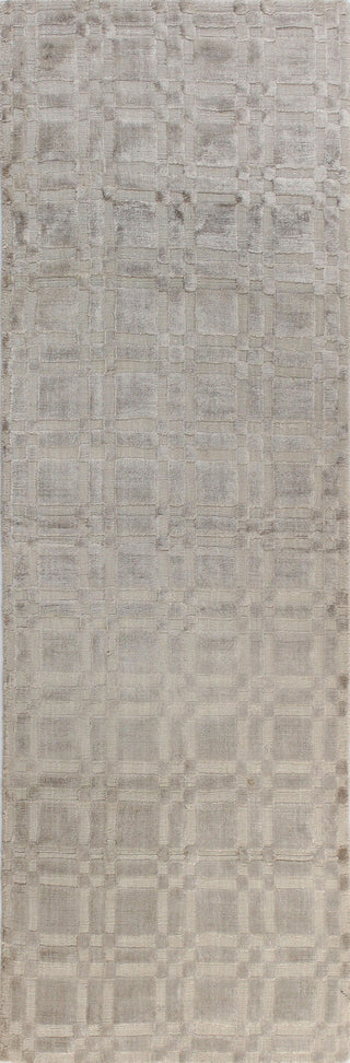 Bashian Radiance I163-WZ Platinum Area Rug Runner